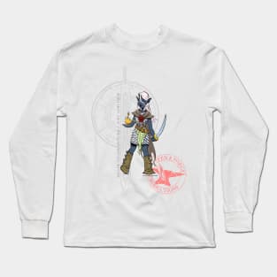 Half-Drow Adventurer Long Sleeve T-Shirt